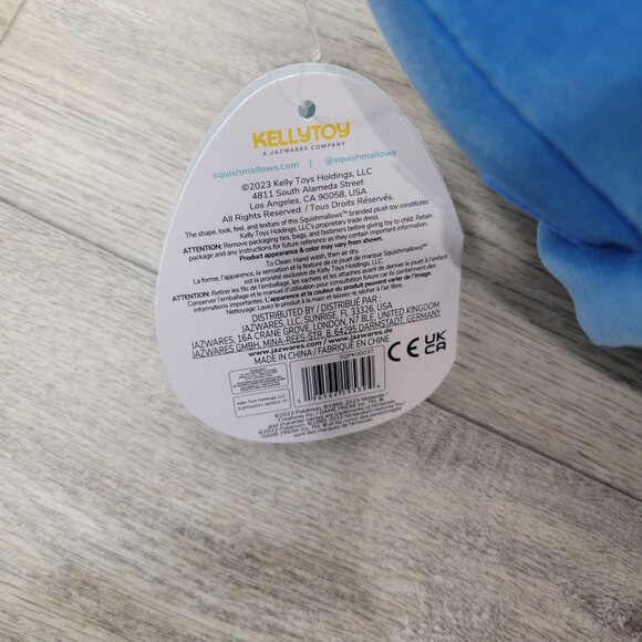 Squishmallow Pokemon Piplup 12" Kellytoy Stuffed Animal Blue - Picture 7 of 8